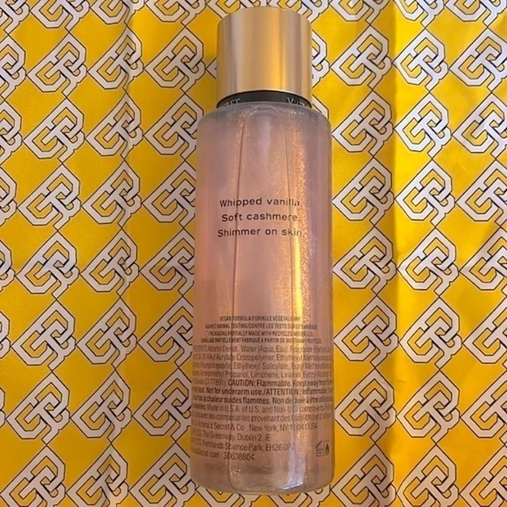 Brand New Victoria's Secret Bare Vanilla Shimmer Body Spray Berry Brulee Lotion